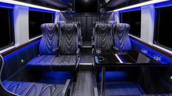 20 passenger sprinter van inside los angeles