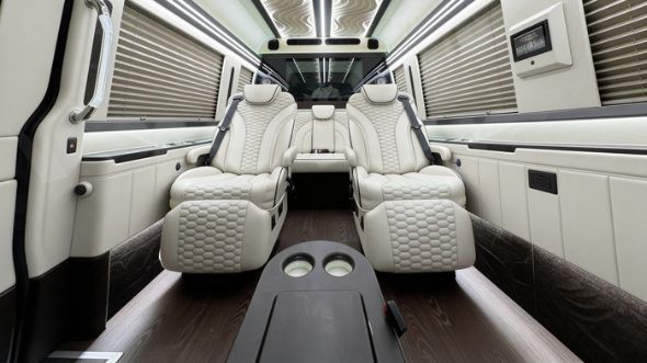 8 passenger sprinter van interior los angeles