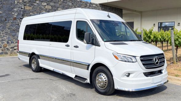 los angeles wine tour sprinter van rental