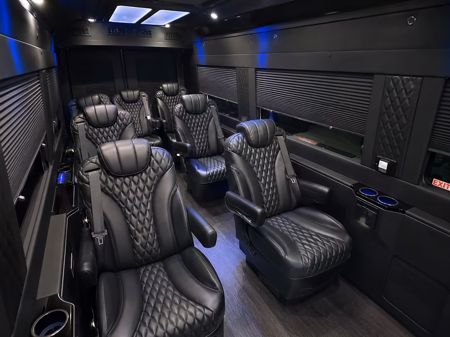 los angeles 10 passenger sprinter van interior