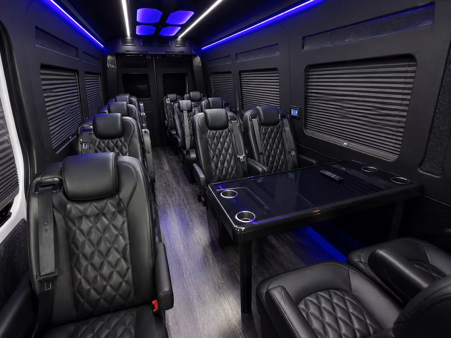 los angeles 20 passenger sprinter van interior