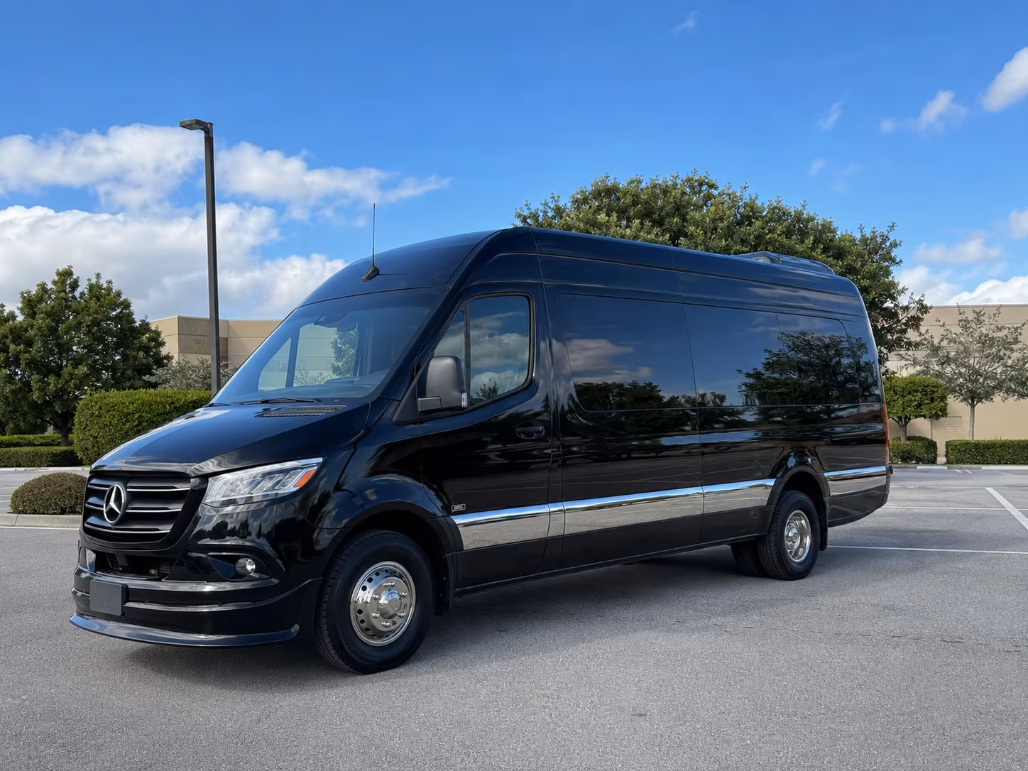 los angeles birthday sprinter van rental