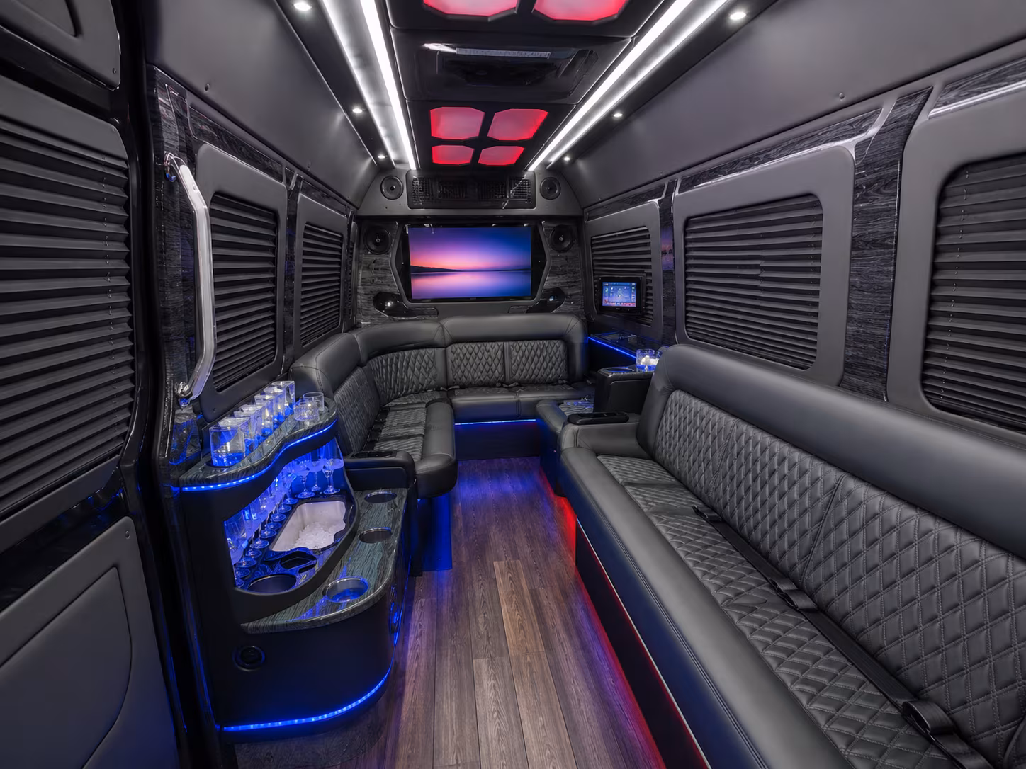 los angeles employee shuttle van service