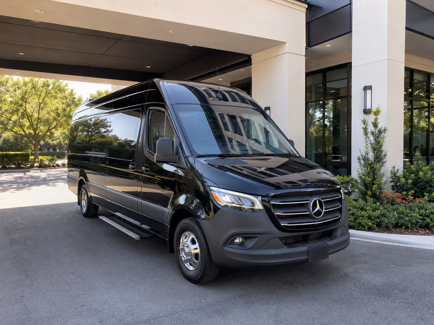 los angeles private event sprinter van rental